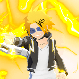 Retrato del Battle Style Denki Kaminari — Original