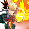Retrato de Katsuki Bakugo — Original