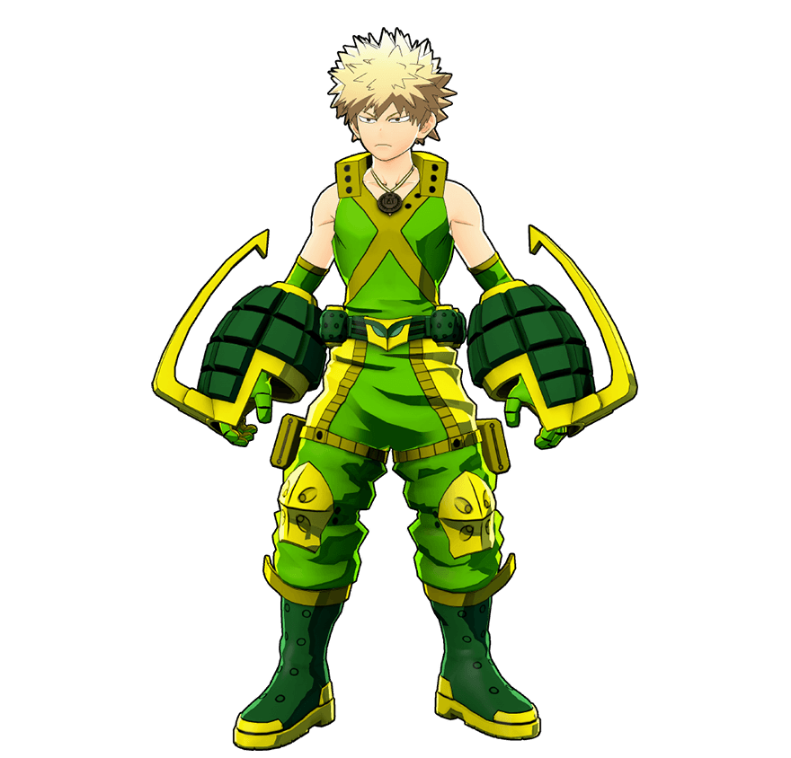 Hero Costume All Might ver. (Combat) costume artwork