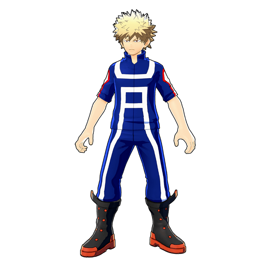 U.A. Track Suit costume artwork