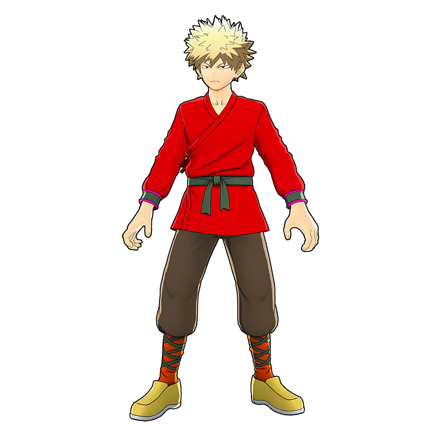 Kung Fu Outfit (Heat) costume artwork