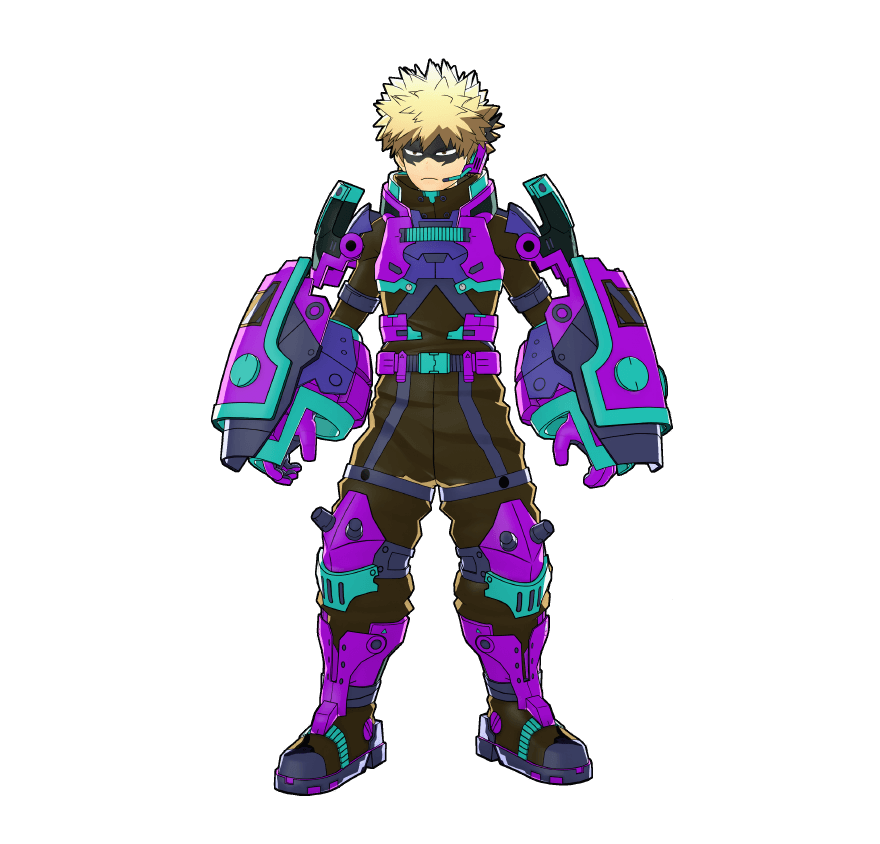 Quirk Assist Gear (Villain Style) costume artwork