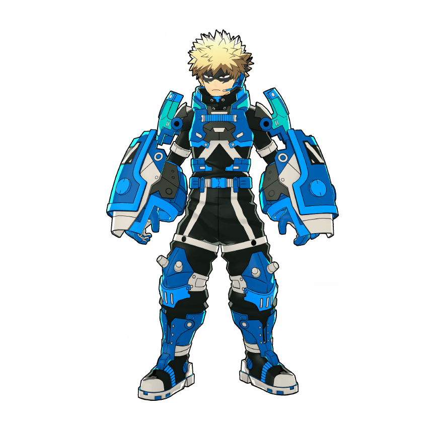 Illustration du costume Équipement d’assistance Quirk (Combat)