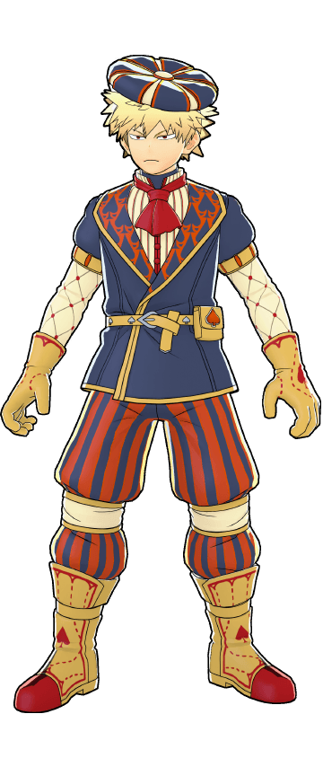 Illustration du costume Cartes à jouer — pique (Horizon)