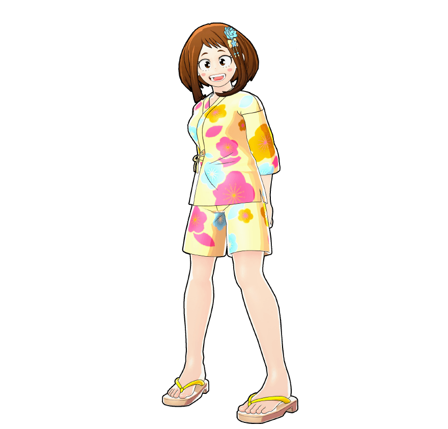 Illustration du costume Yukata de festival (Élégant)