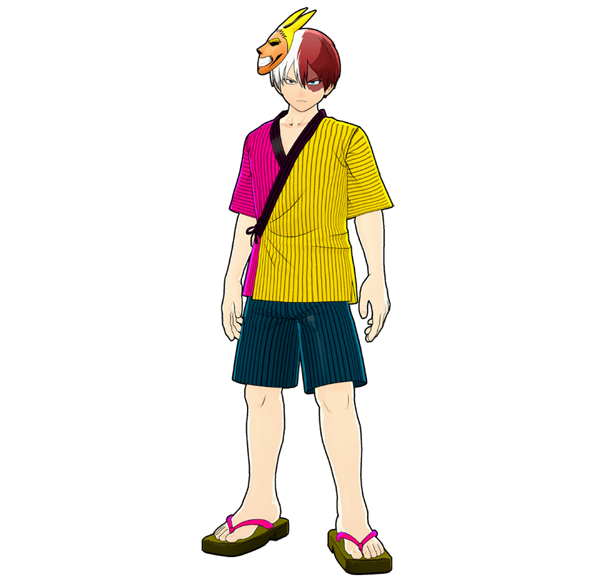 祭り甚平<デンジャラス>のコスチュームイラスト