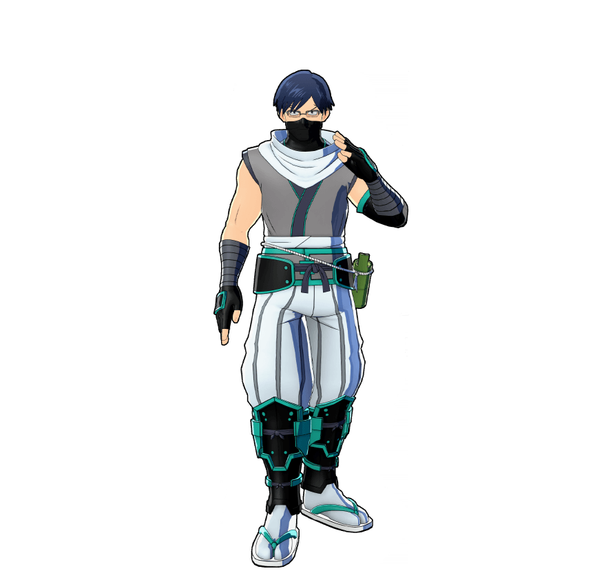 Ilustración del traje Shinobi (Combate)
