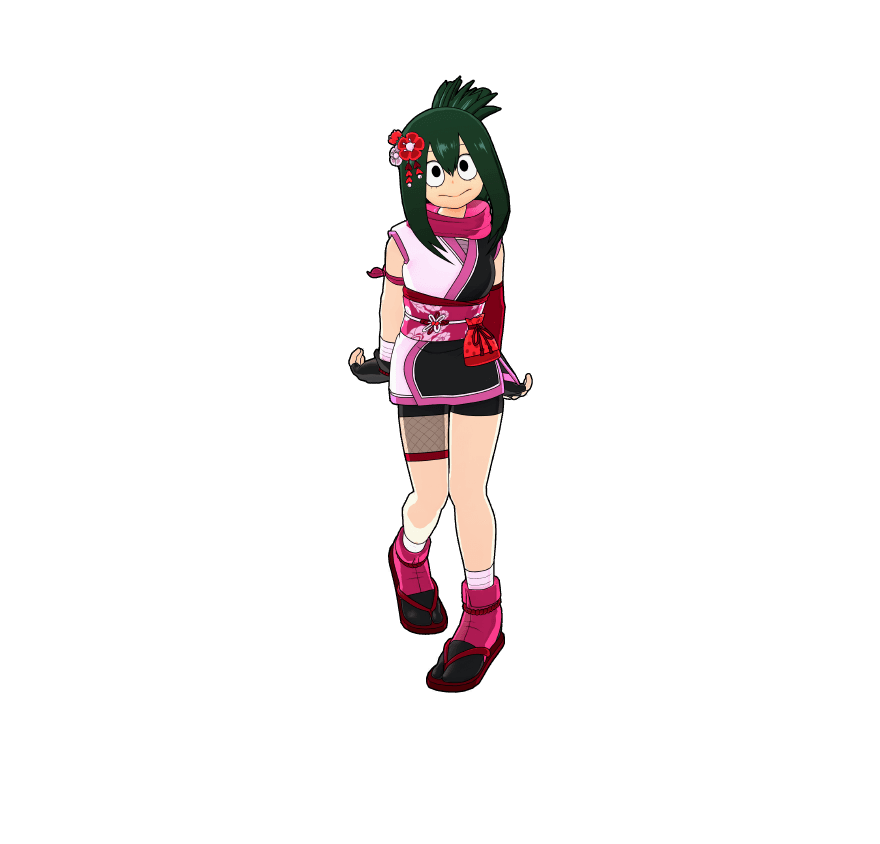 Kunoichi (Heat) costume artwork