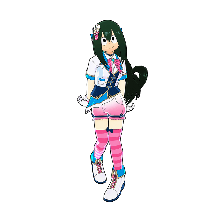 スーパースターアイドルのコスチュームイラスト