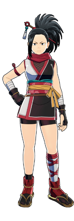 Illustration du costume Kunoichi
