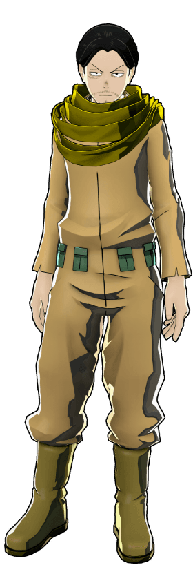 All Back (Combat) costume artwork
