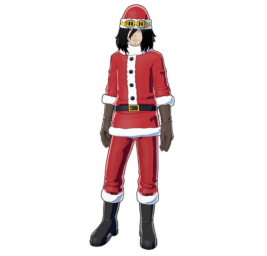 クリスマスサンタコスチュームのコスチュームイラスト