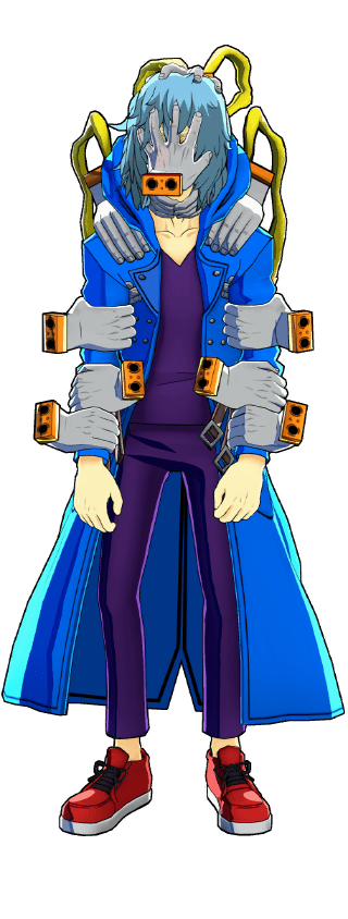 Ilustración del traje Abrigo de villano (Estilo héroe)