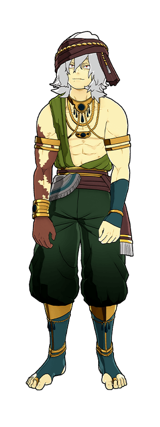 Scorching Sands (Combat) costume artwork
