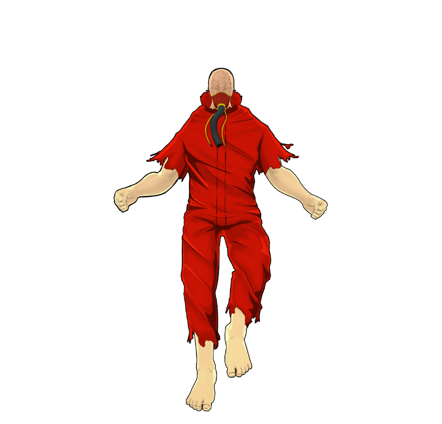 Prison Escape (Heat) costume artwork