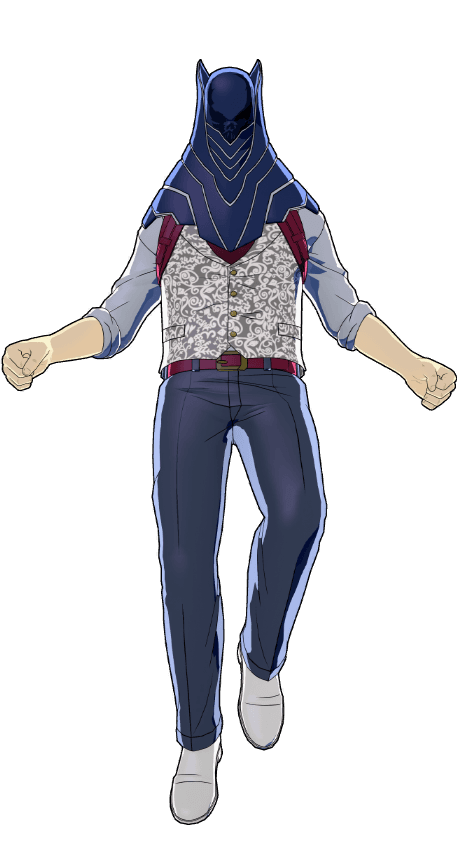 Villain Costume Mask β ver. (Hero Style) costume artwork