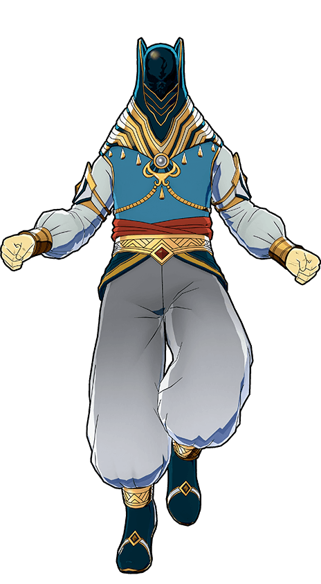 Illustration du costume Sables brûlants (Vers. Héros)