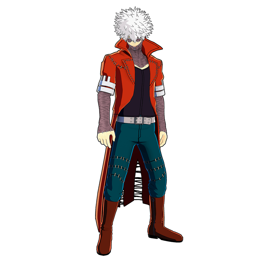 Illustration du costume Costume de Super-vilain (ver. cheveux blancs) (d’enfer)