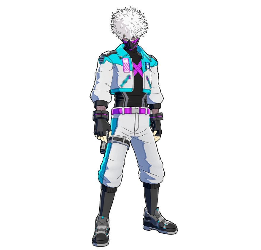 Cyberpunk costume artwork