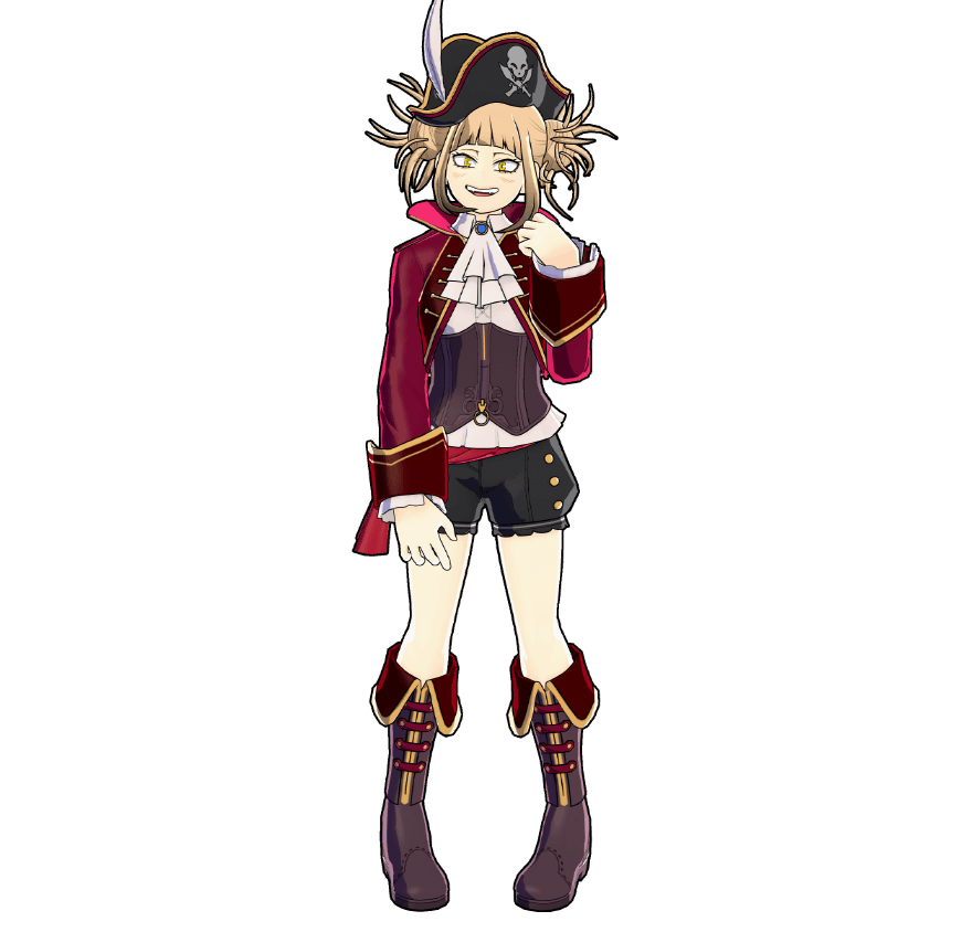 ヴィランパイレーツのコスチュームイラスト
