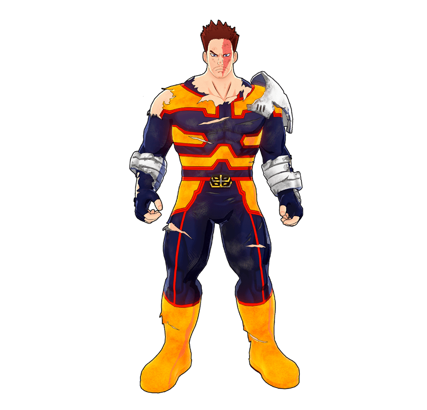 Undefeatable costume artwork