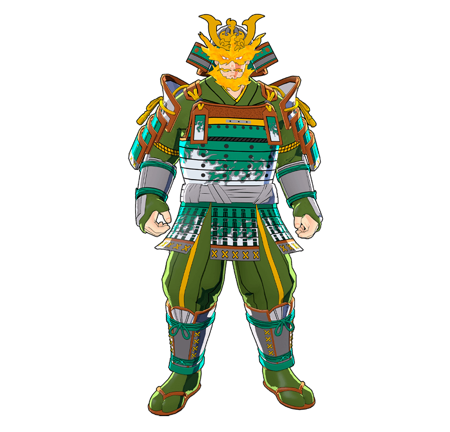Fierce Fire General (Combat) costume artwork