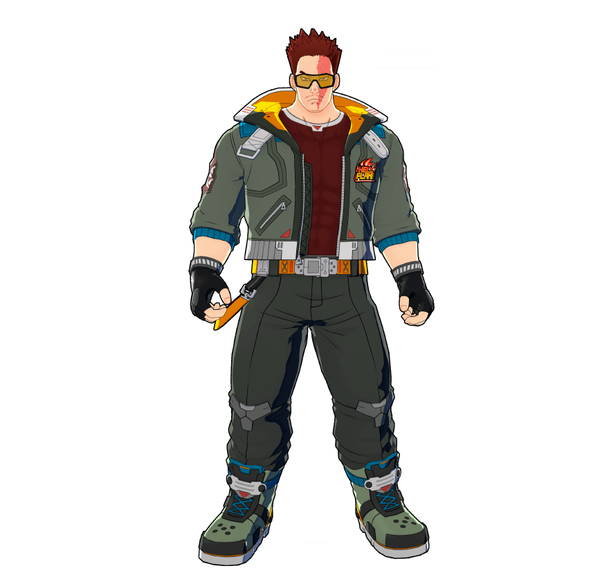Illustration du costume Tenue de Cyber-héros
