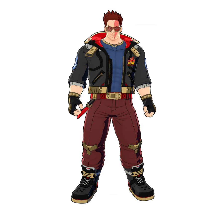 Illustration du costume Tenue de Cyber-héros (d’enfer)
