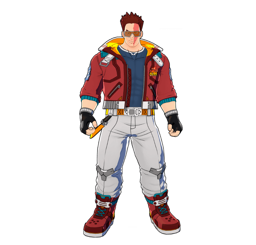 Cyber Hero Costume (Fancy) costume artwork