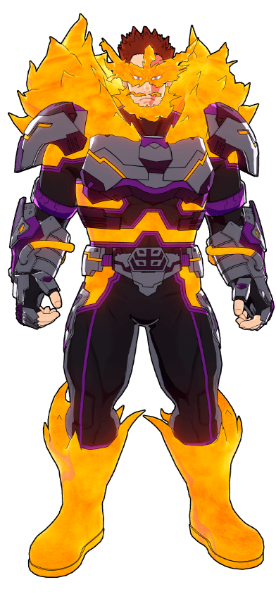 Quirk Assist Gear (Villain Style) costume artwork