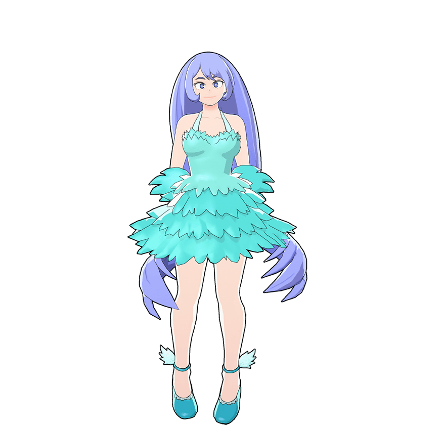 ミスコンコスチュームのコスチュームイラスト