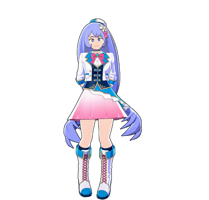 スーパースターアイドルのコスチュームイラスト
