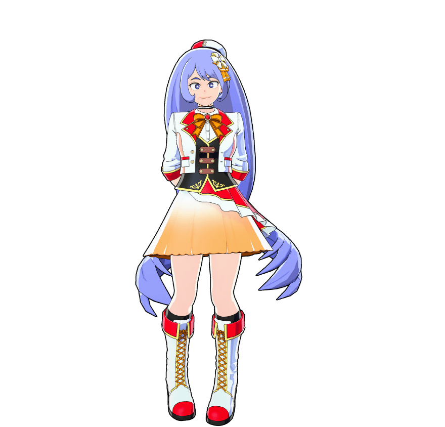 スーパースターアイドル<スカーレット>のコスチュームイラスト