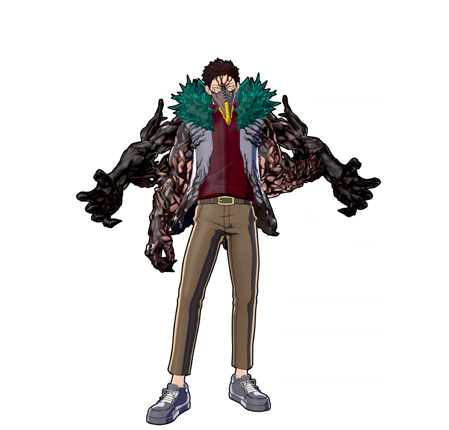 Illustration du costume Fusion Quirk ver. (Combat)