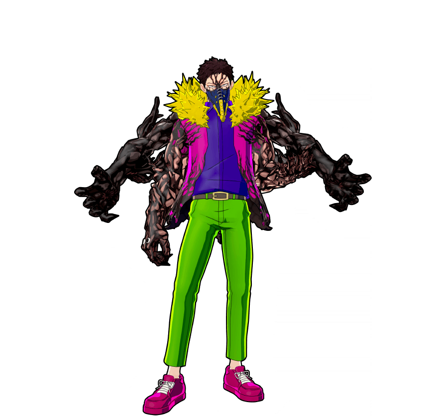 Illustration du costume Fusion Quirk ver. (Dangereux)