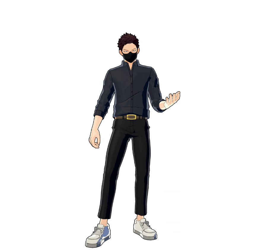 No-Tie Shirt costume artwork