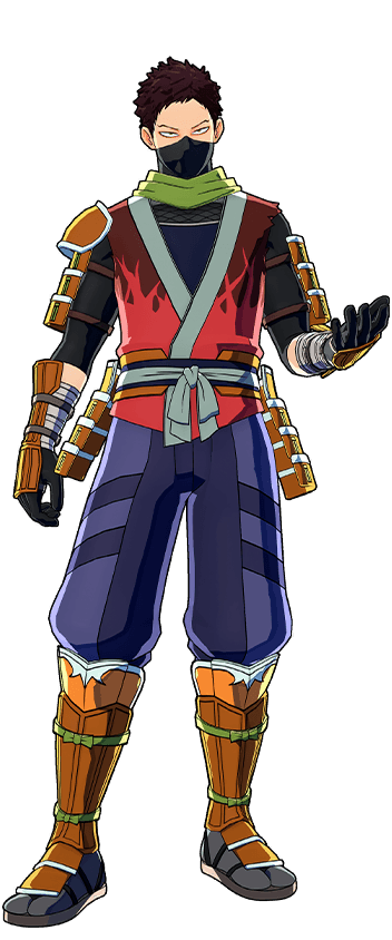 Ilustración del traje Shinobi (Calor)