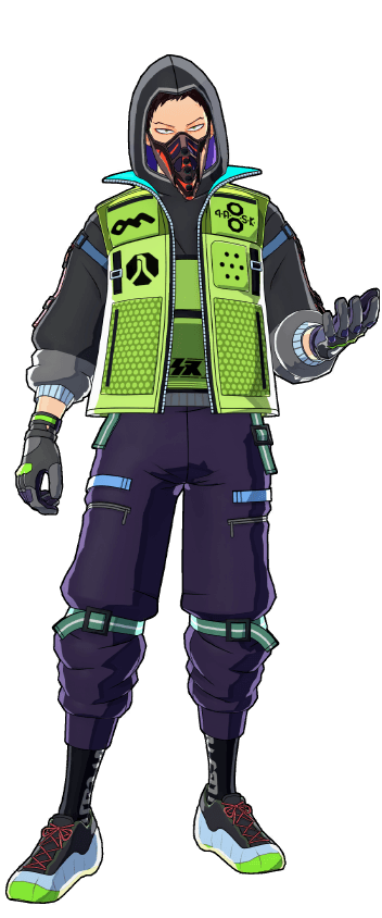 Illustration du costume Cyberpunk