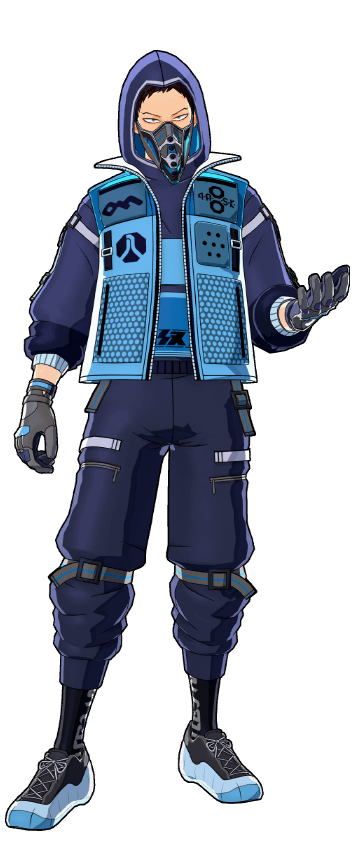 Illustration du costume Cyberpunk (Vers. Héros)