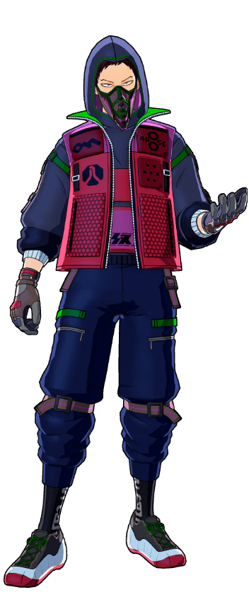 Cyberpunk (Dangerous) costume artwork
