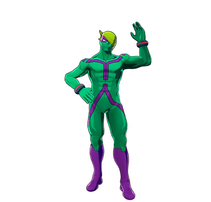 Ilustración del traje Traje de villano (ver. pañuelo) (Peligroso)