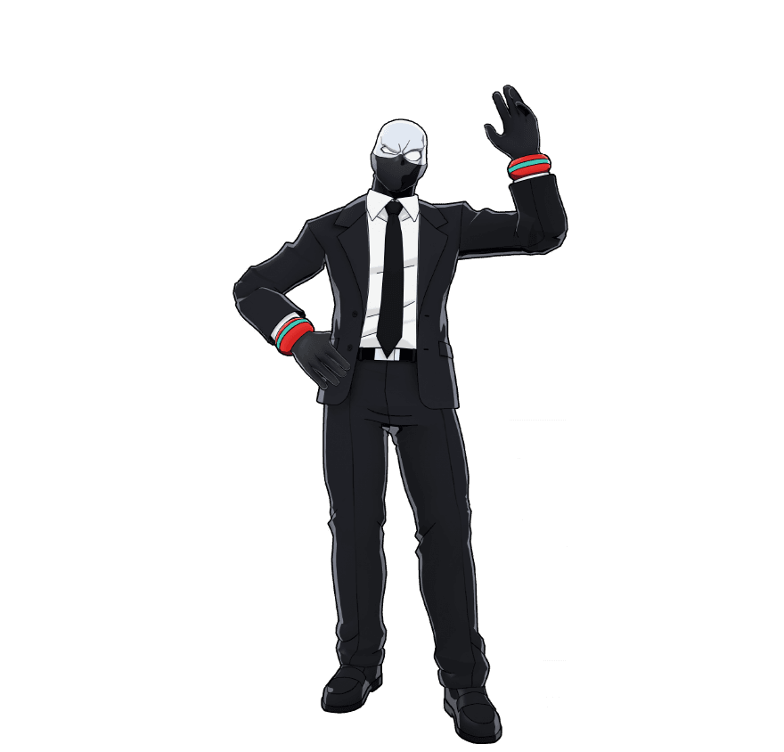 League of Villains Suit costume artwork