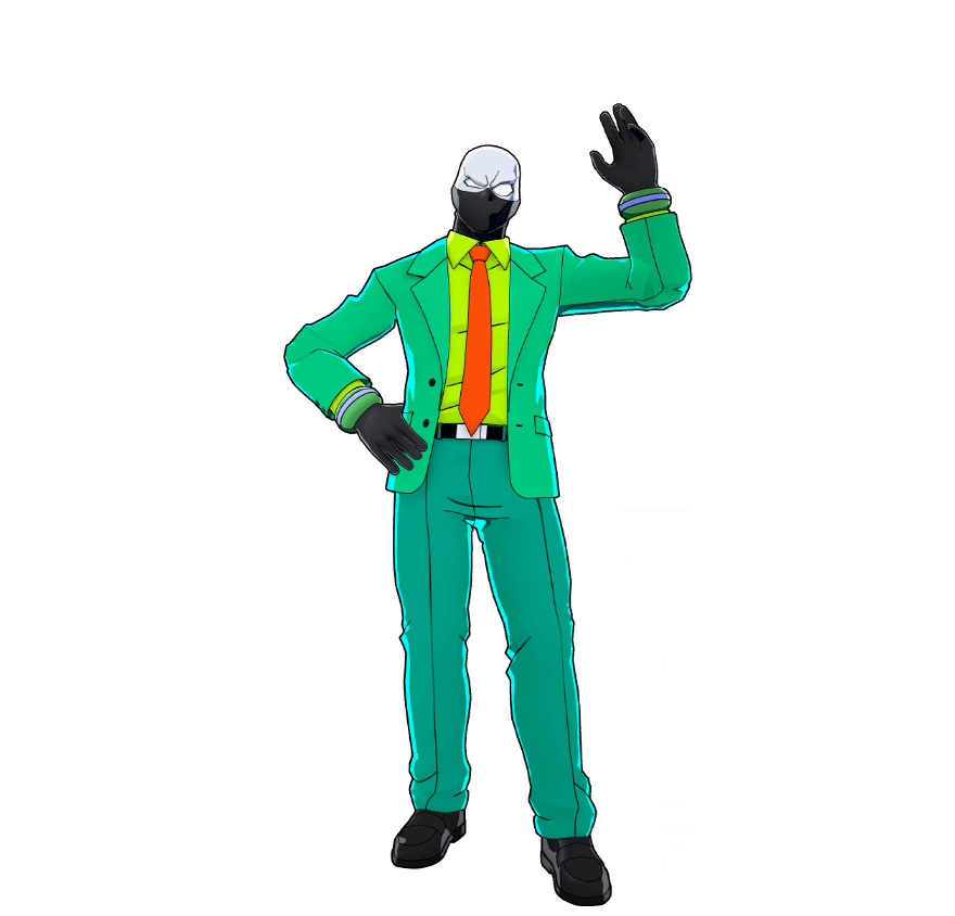 Illustration du costume Costume de la Ligue des Vilains (Combat)