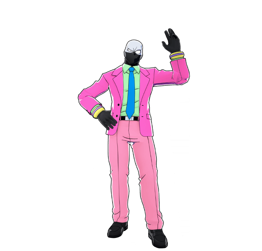 League of Villains Suit (Fancy) costume artwork