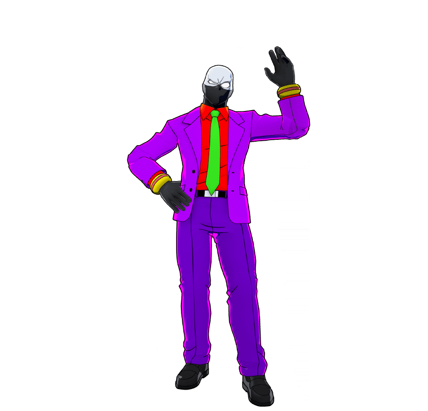League of Villains Suit (Dangerous) costume artwork