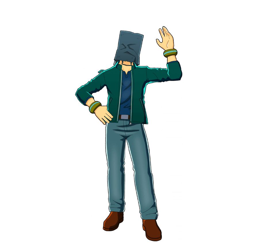 Paper Bag Disguise (Combat) costume artwork
