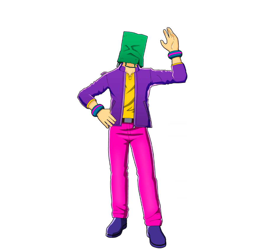 Paper Bag Disguise (Dangerous) costume artwork