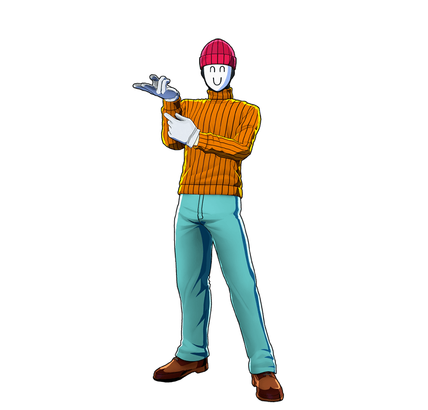 変装服：ニット<ヒーローライク>のコスチュームイラスト