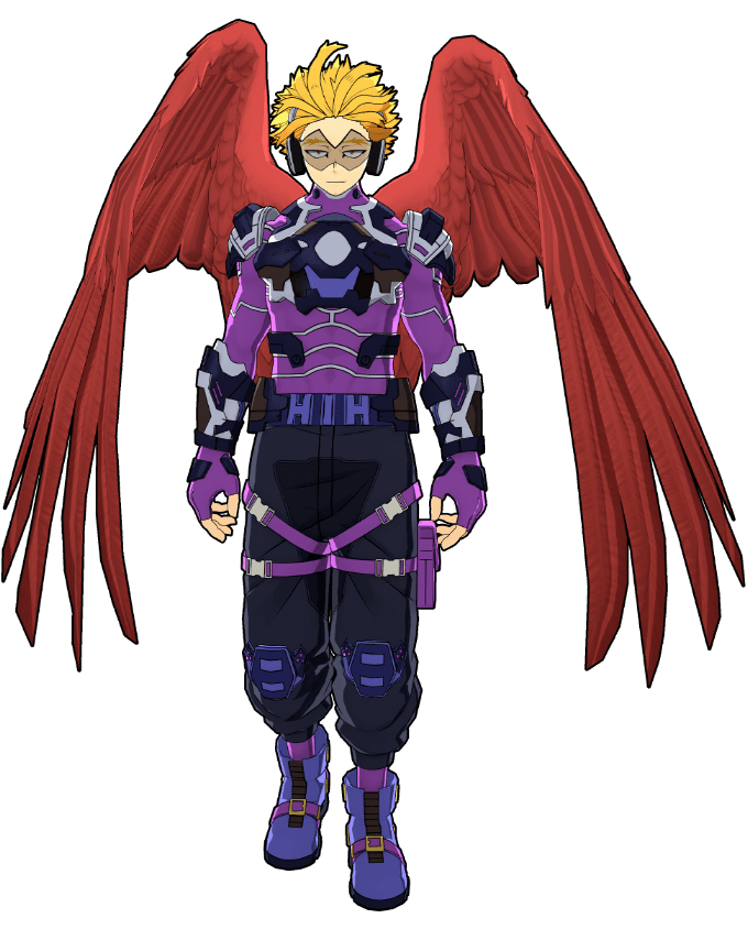 Quirk Assist Gear (Villain Style) costume artwork