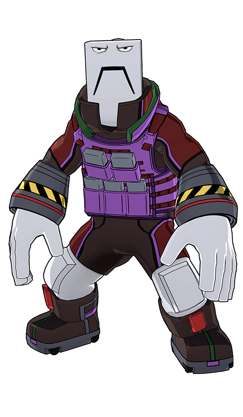 Quirk Assist Gear (Villain Style) costume artwork